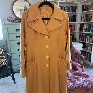 Vintage 40s Womens Wool Coat